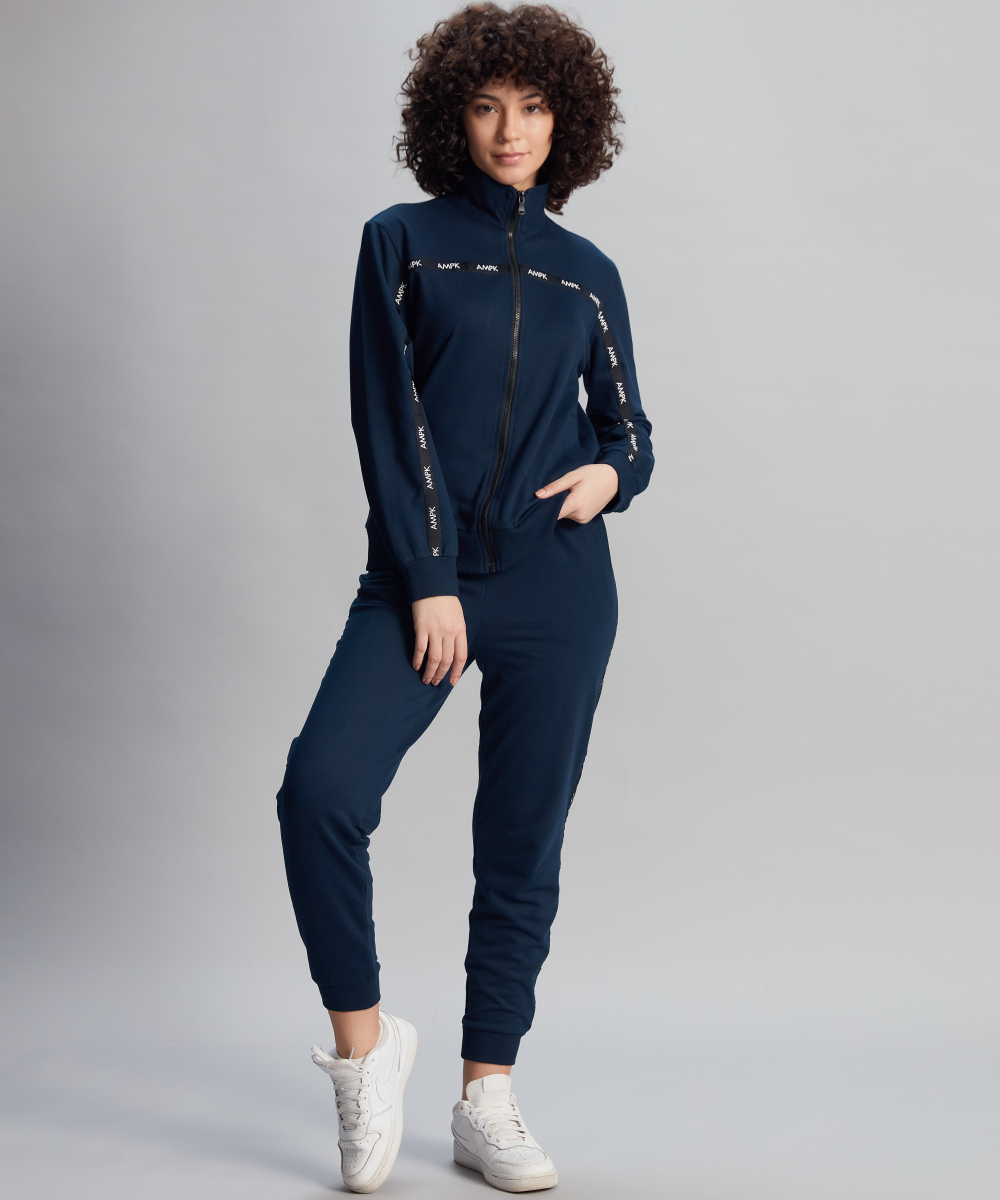 MIDNIGHT BLUE JACKET AND COMFY JOGGER