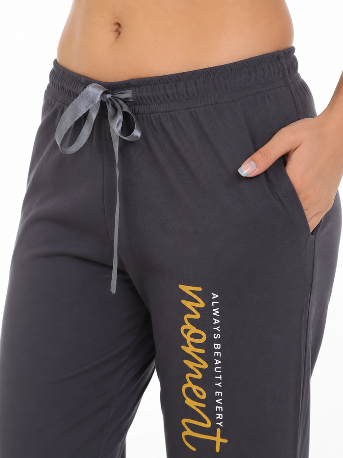 Dark Grey Tencel Lounge Pants