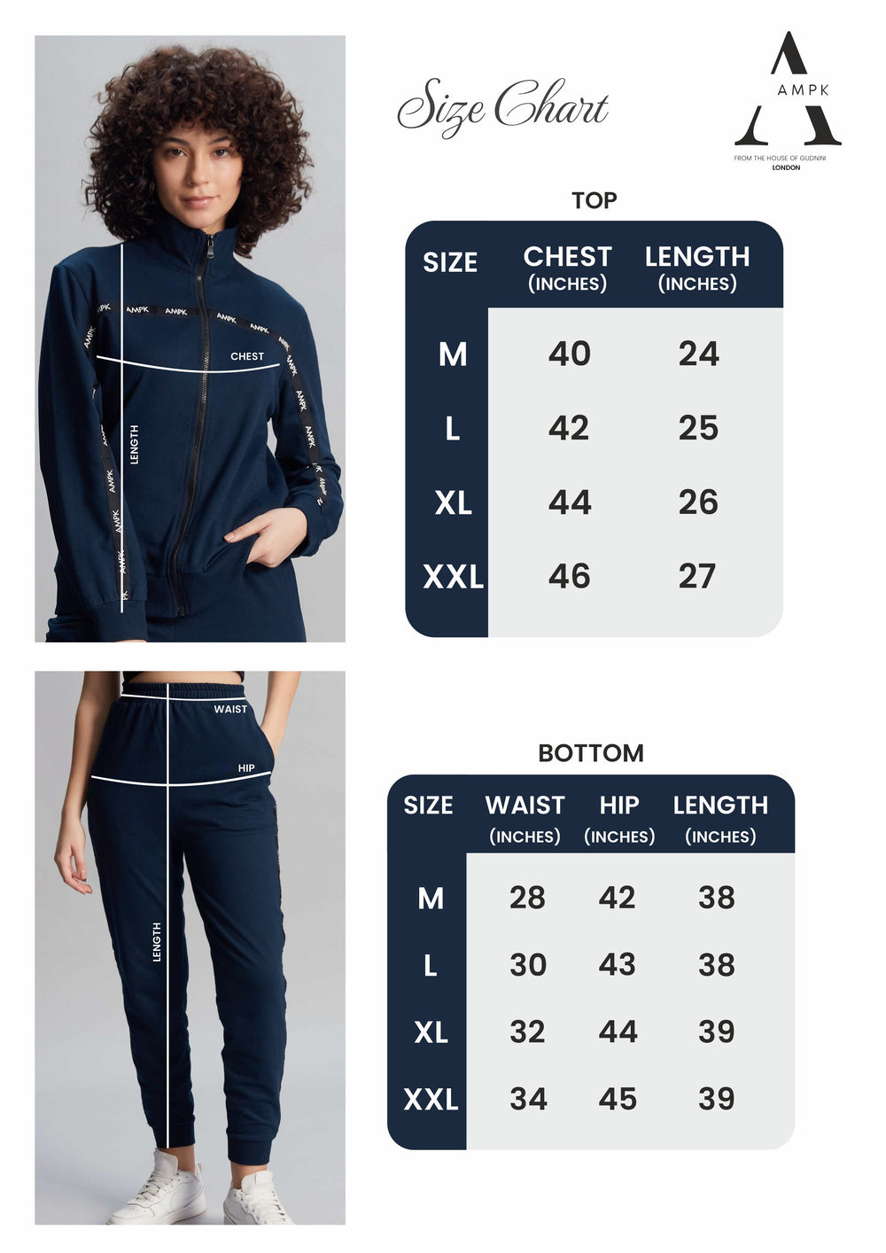 Midnight Blue Jacket and Jogger Set