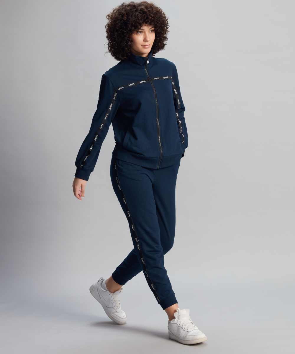 MIDNIGHT BLUE JACKET AND COMFY JOGGER