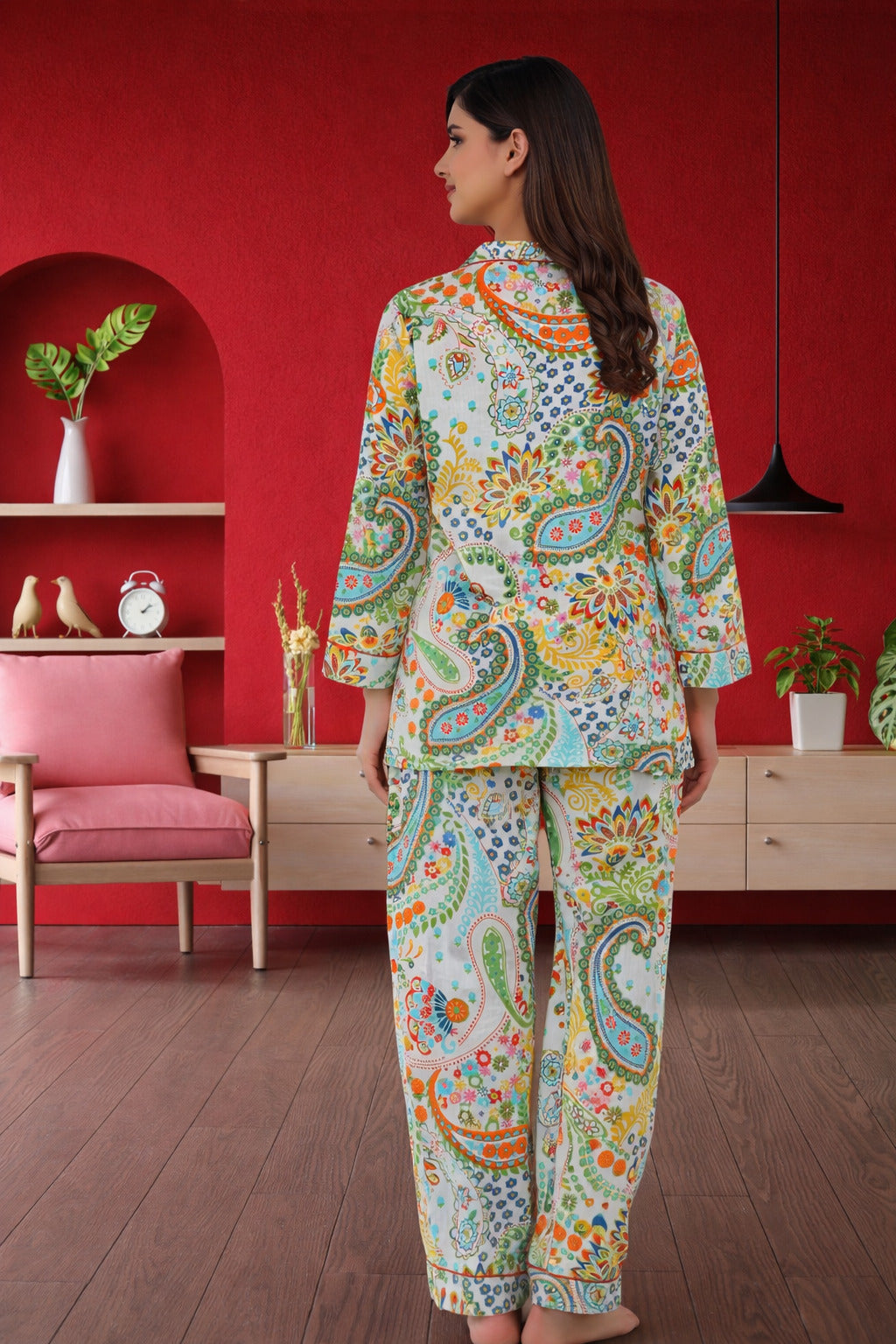 Cotton bliss vibrant print sleepwear