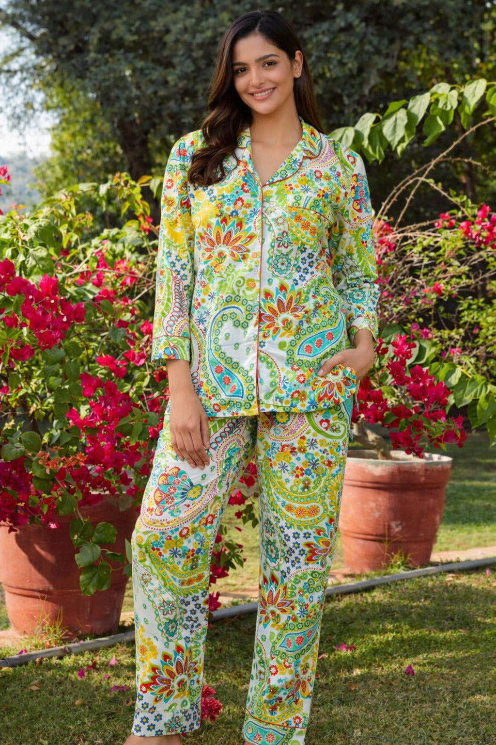 Cotton bliss vibrant print sleepwear