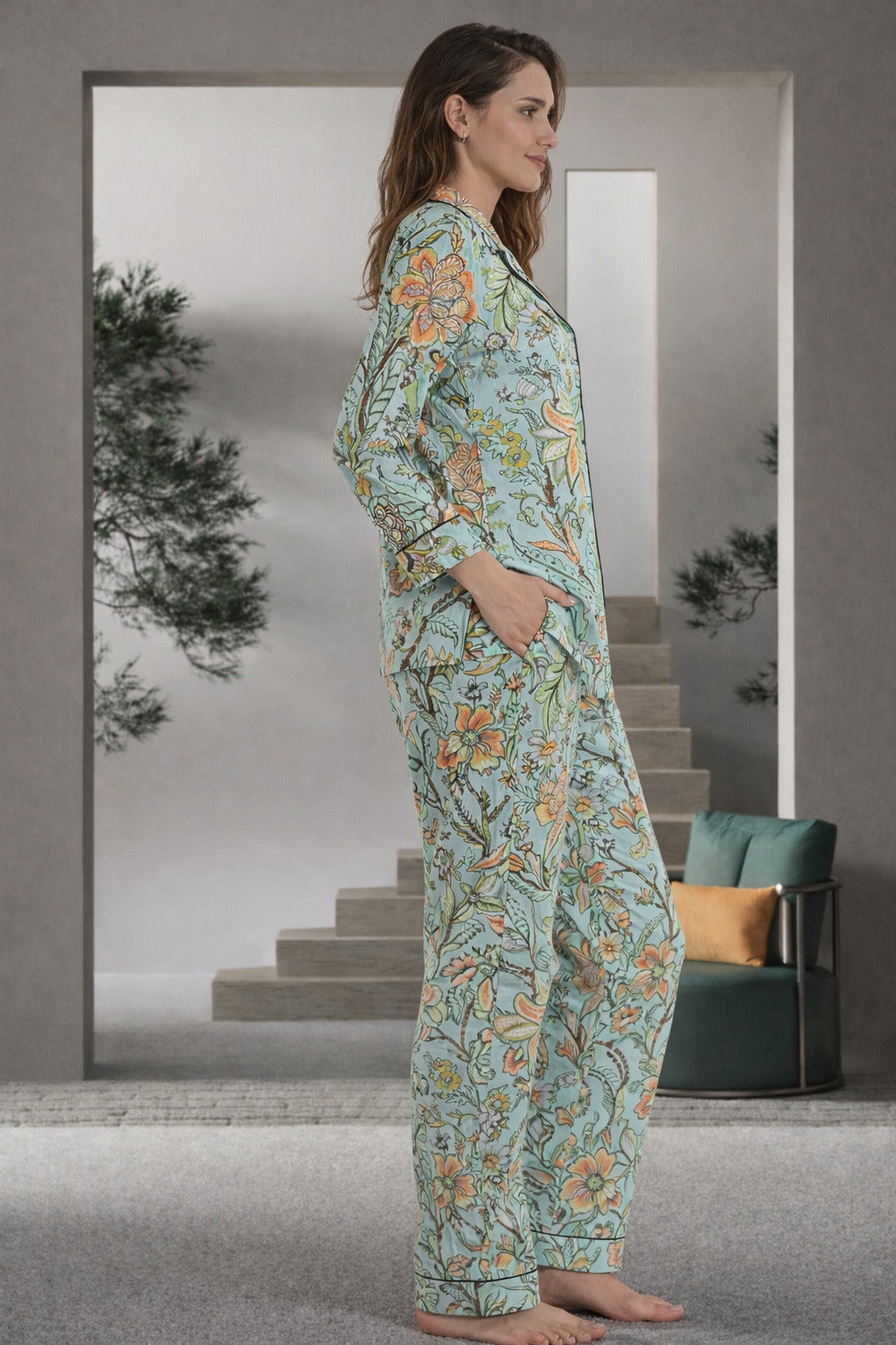 Glamour Cotton Pajama Set