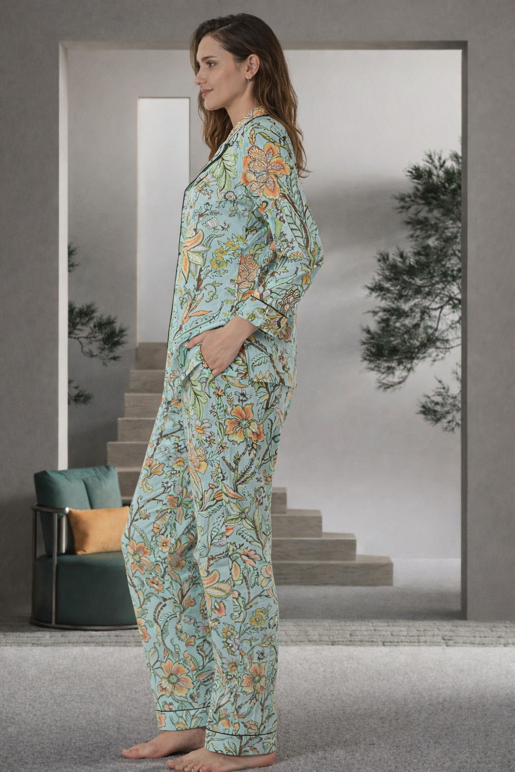 Glamour Cotton Pajama Set