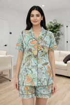 Cotton Ease Sleep Shorts Set