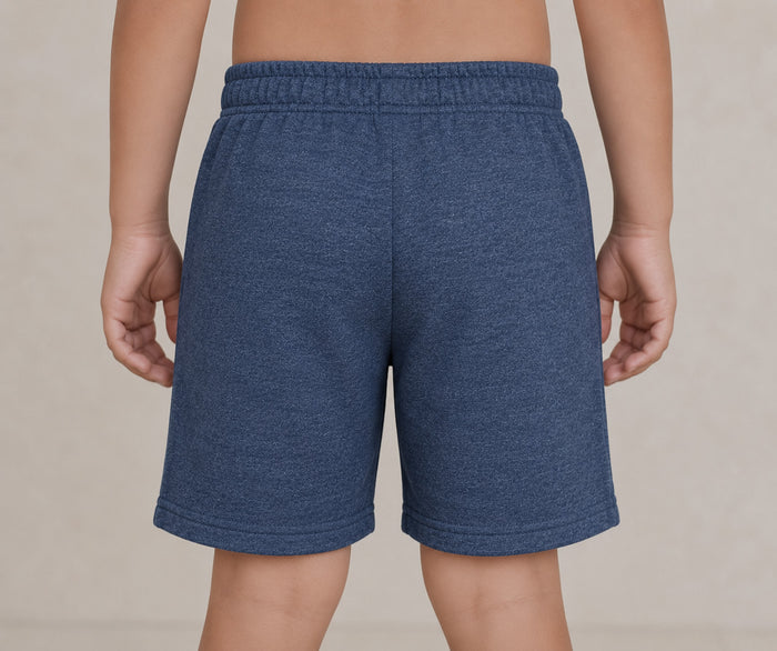 Kids Navy Drawstring Shorts