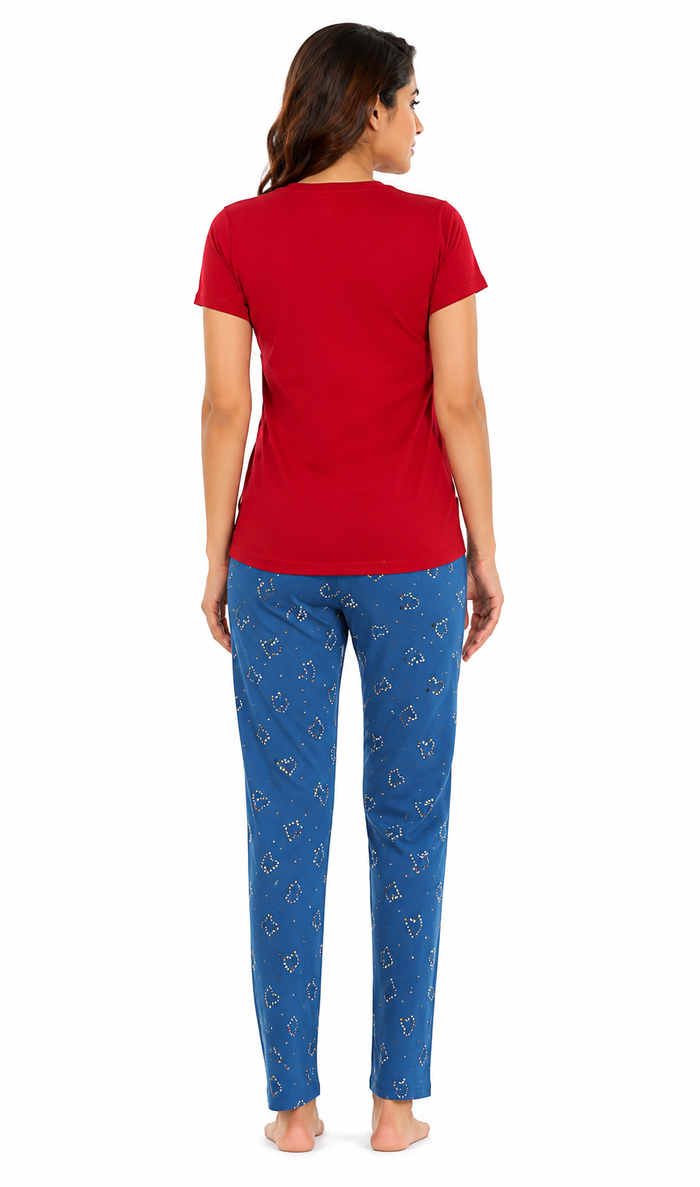 Red Comfort Pajama Set