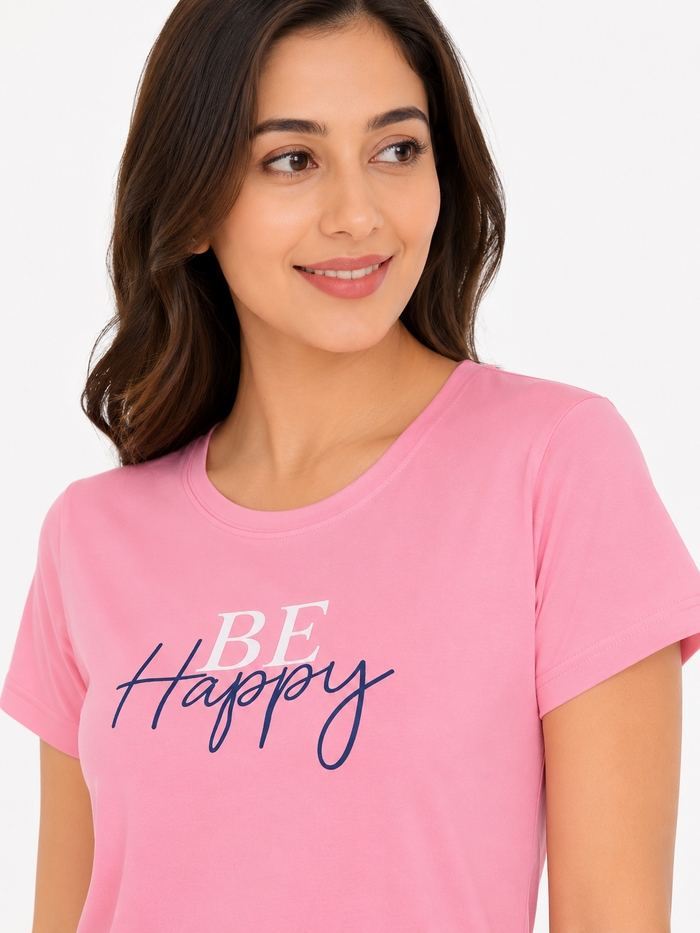 Light Pink Tencel Pajama Set