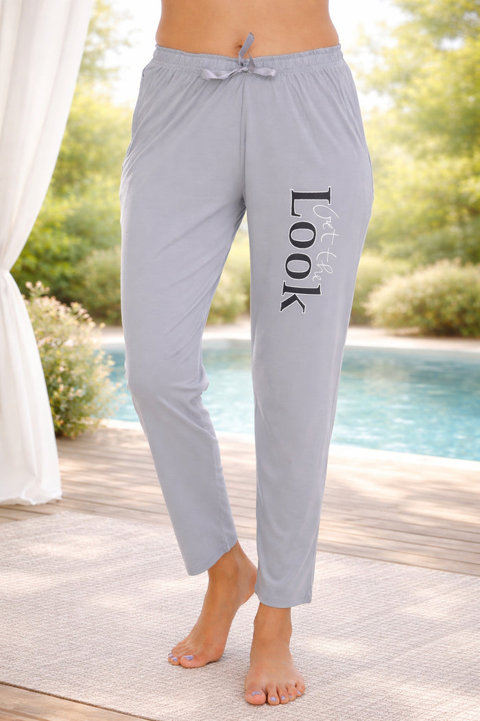 Light Grey Tencel Lounge Pants