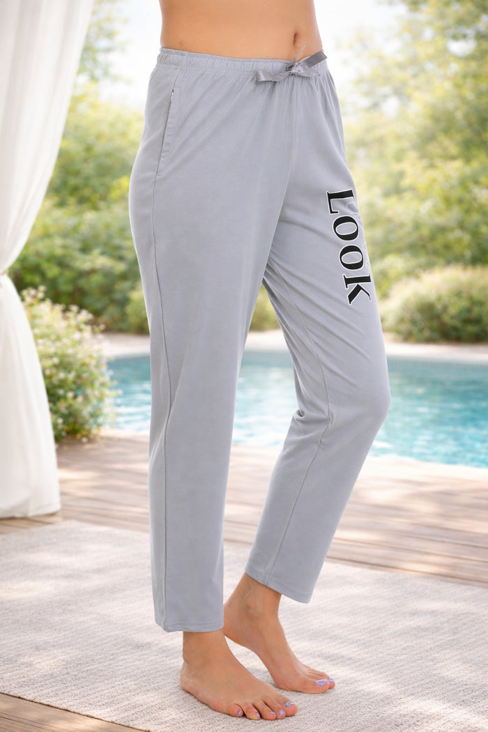 Light Grey Tencel Lounge Pants