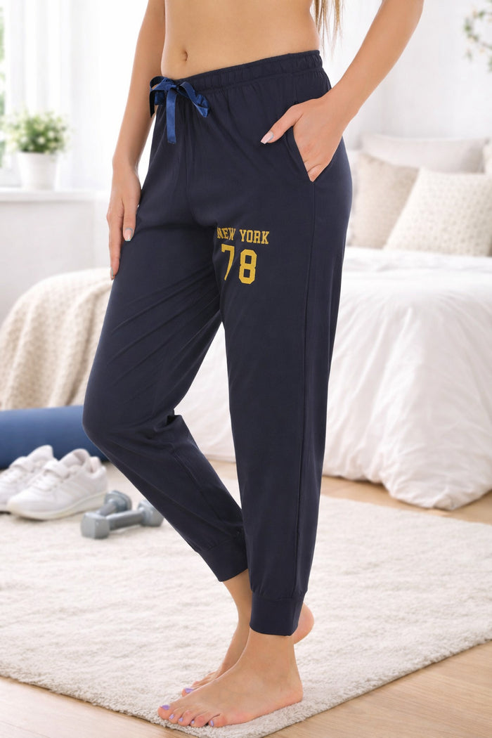Charcoal Tencel Jogger Pants