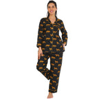 Black safari cotton Nightsuit