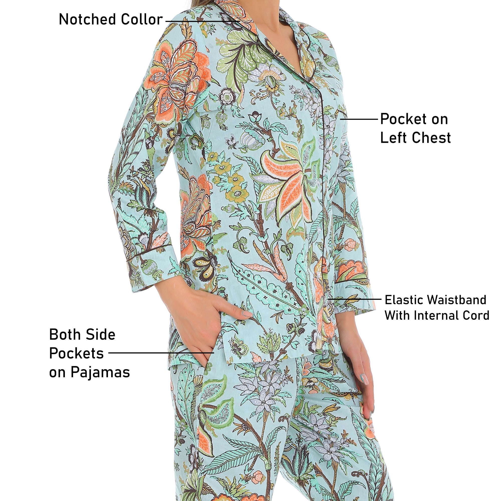 Glamour Cotton Pajama Set