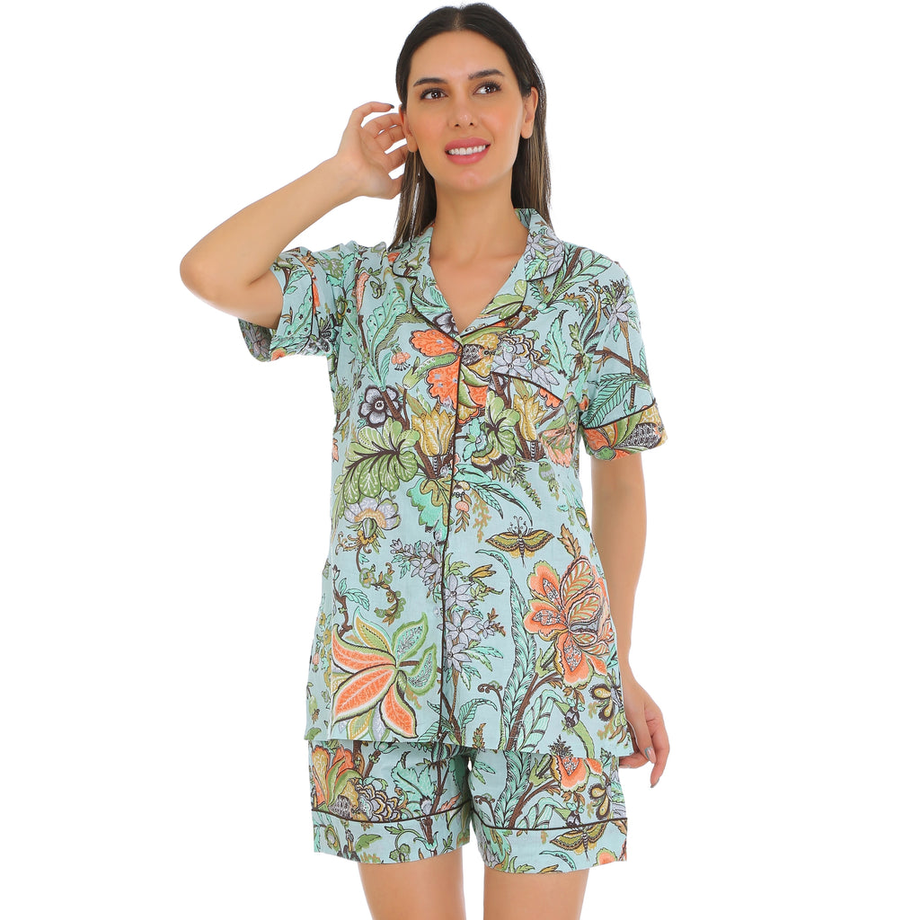 Cotton Ease Sleep Shorts Set