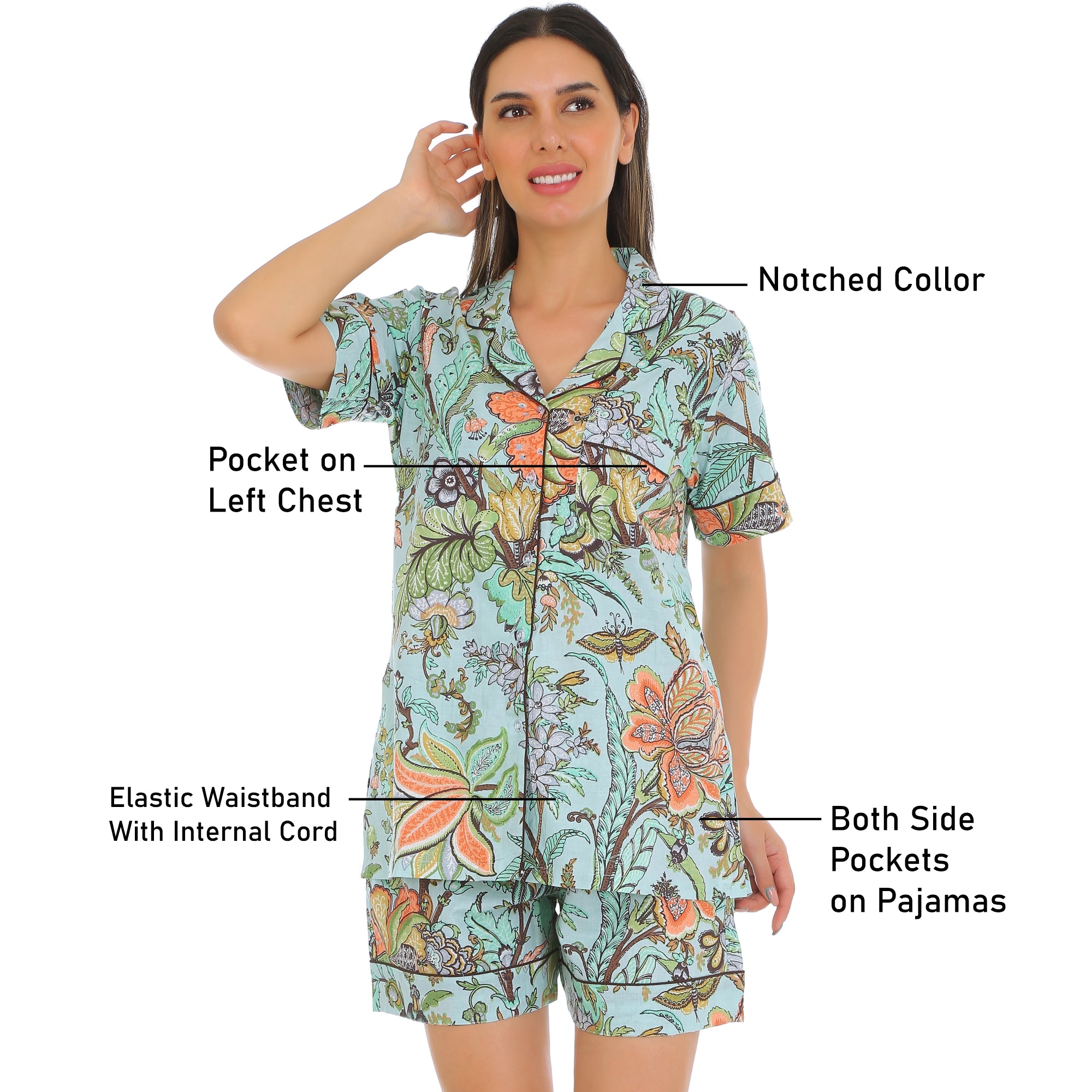 Cotton Ease Sleep Shorts Set