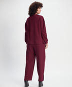 MELODIC WINE SWEAT SHIRT AND PANT