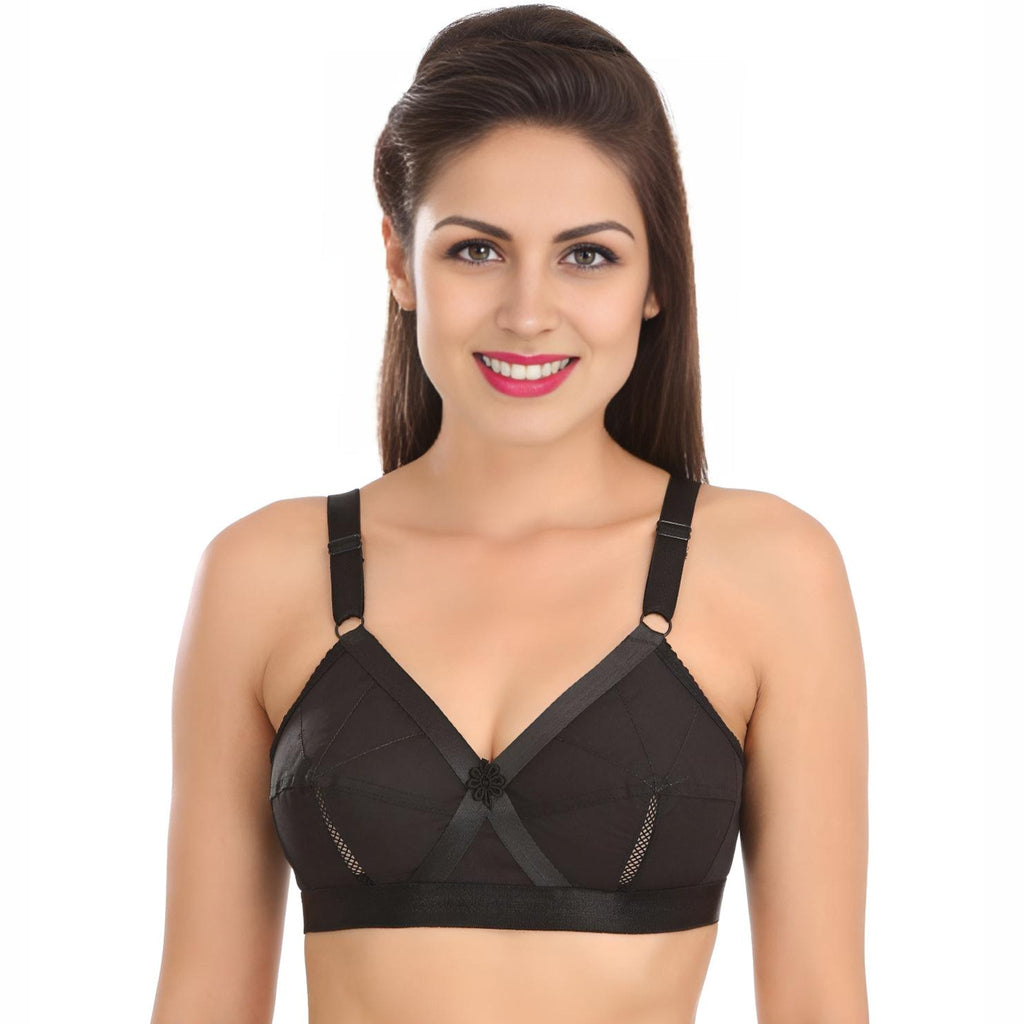 Gudnini Women Perfecto Cotton Bra, Minimizer Bra, Plus Size Bra, Full Covergae Bra, Sona Perfecto, Gudnini
