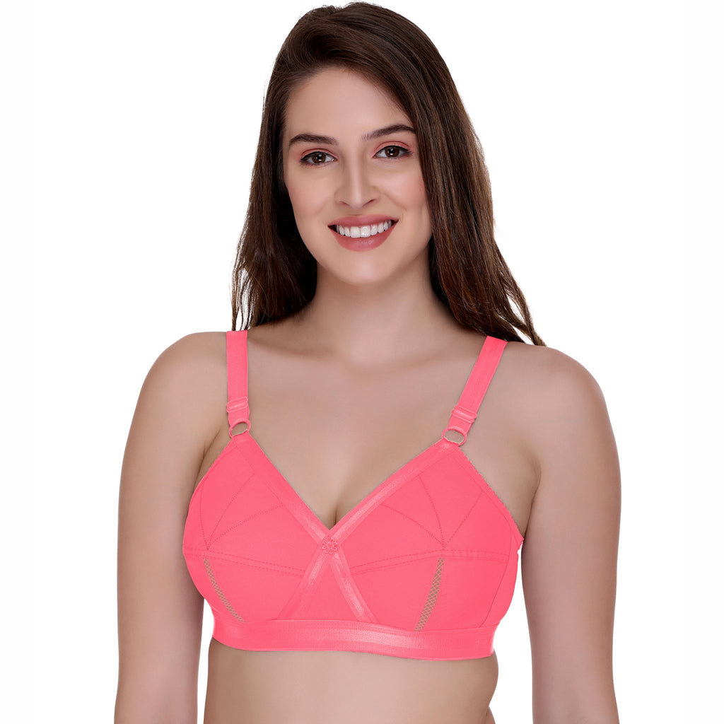 Gudnini Women Perfecto Cotton Bra, Minimizer Bra, Plus Size Bra, Full Covergae Bra, Sona Perfecto, Gudnini