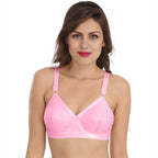 Gudnini Perfecto Maroon Color Full Cup Everyday Non Padded Plus Size Cotton Bra