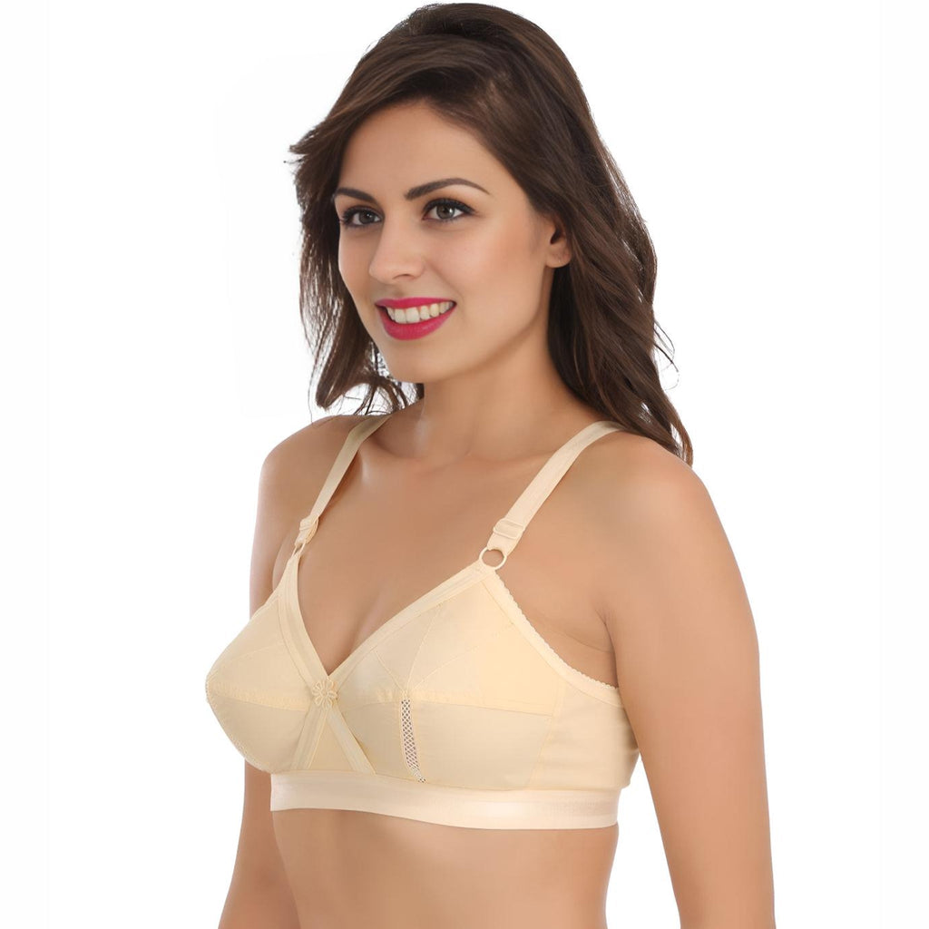 Gudnini Women Perfecto Cotton Bra, Minimizer Bra, Plus Size Bra, Full Covergae Bra, Sona Perfecto, Gudnini