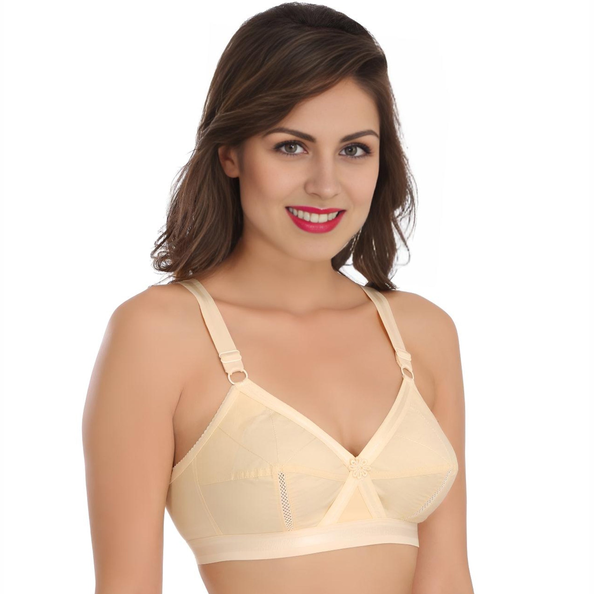 Gudnini Women Perfecto Cotton Bra, Minimizer Bra, Plus Size Bra, Full Covergae Bra, Sona Perfecto, Gudnini