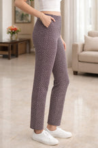 Elegant Fit Navy Trousers for Women - Stylish Comfort Pants