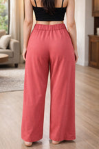 Elegant Fit Navy Trousers for Women - Stylish Comfort Pants