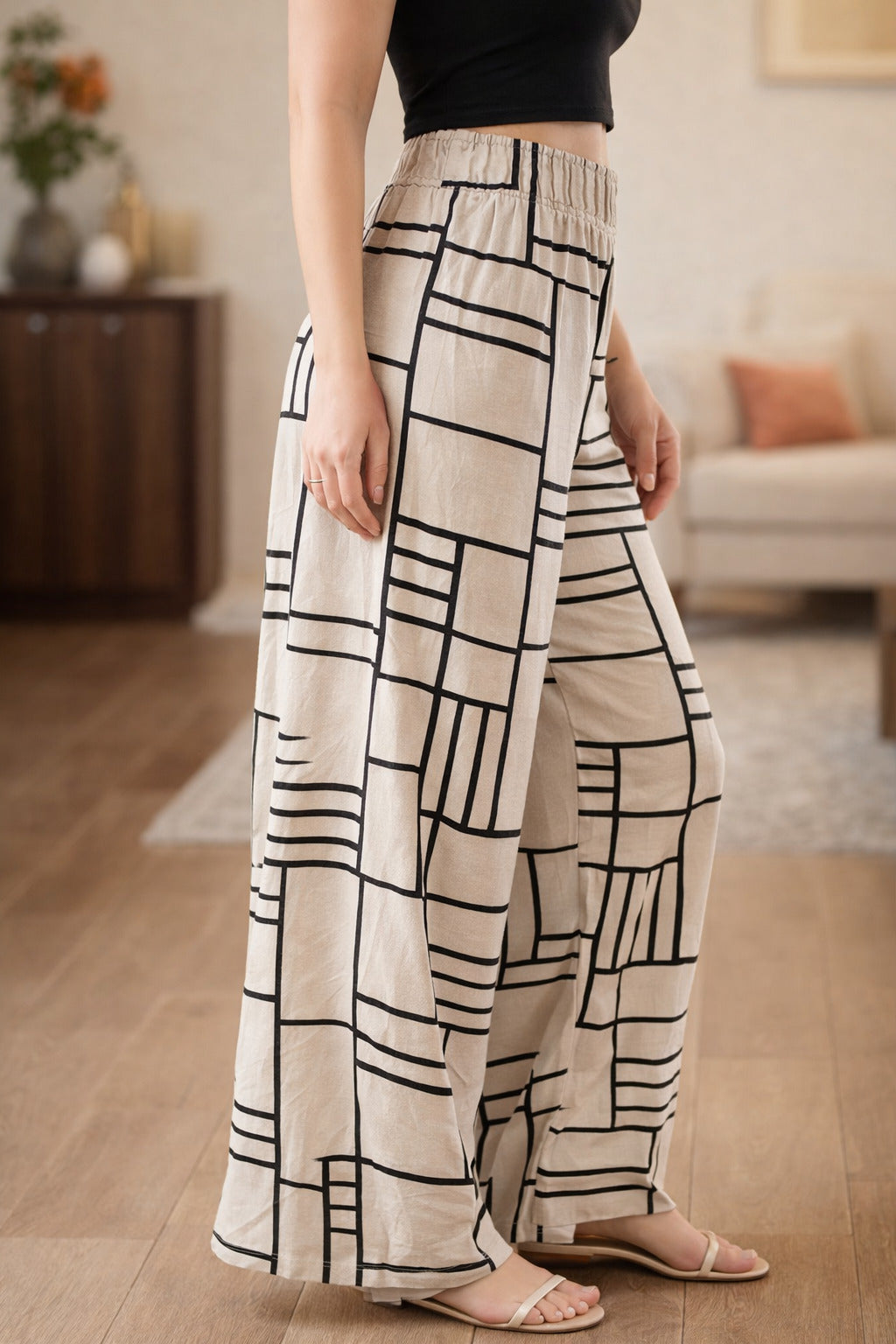 Elegant Fit Navy Trousers for Women - Stylish Comfort Pants