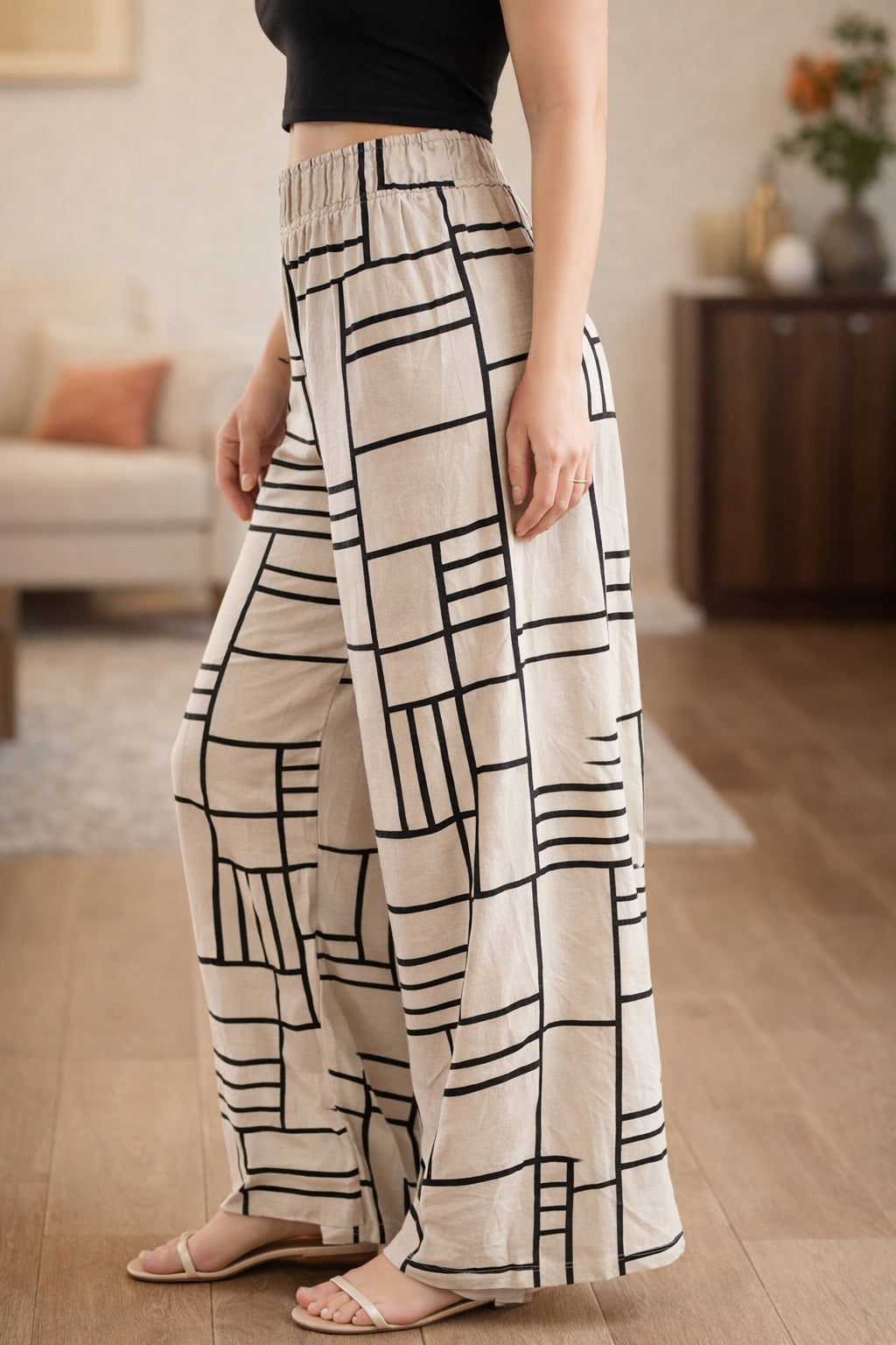 Elegant Fit Navy Trousers for Women - Stylish Comfort Pants