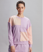 ROSY BLOCK SWEAT SHIRT WITH STYLO JOGGER