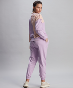 ROSY BLOCK SWEAT SHIRT WITH STYLO JOGGER