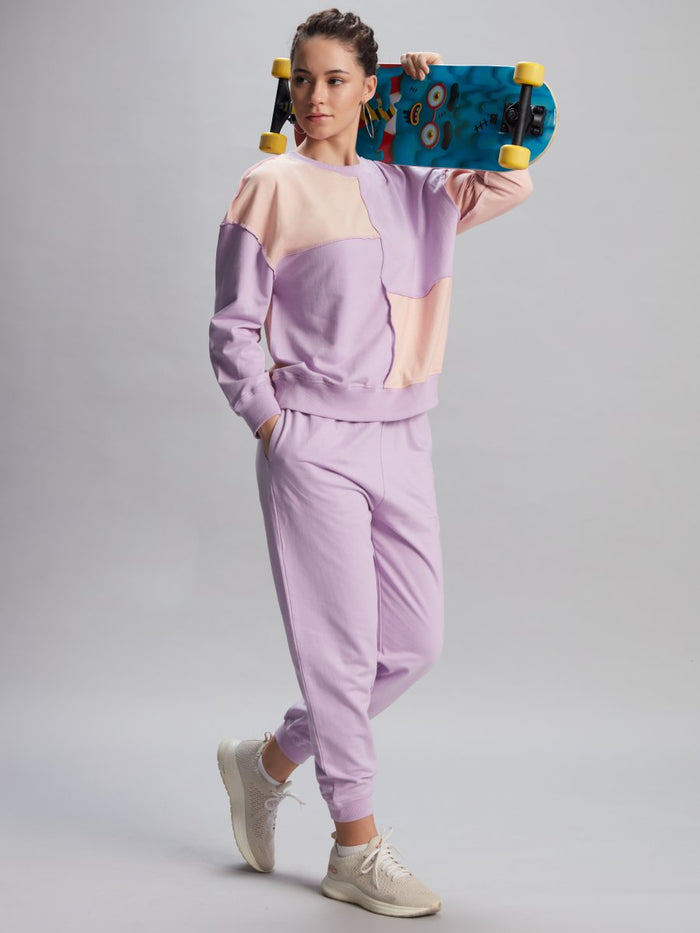 Rosy Block Jogger Pants