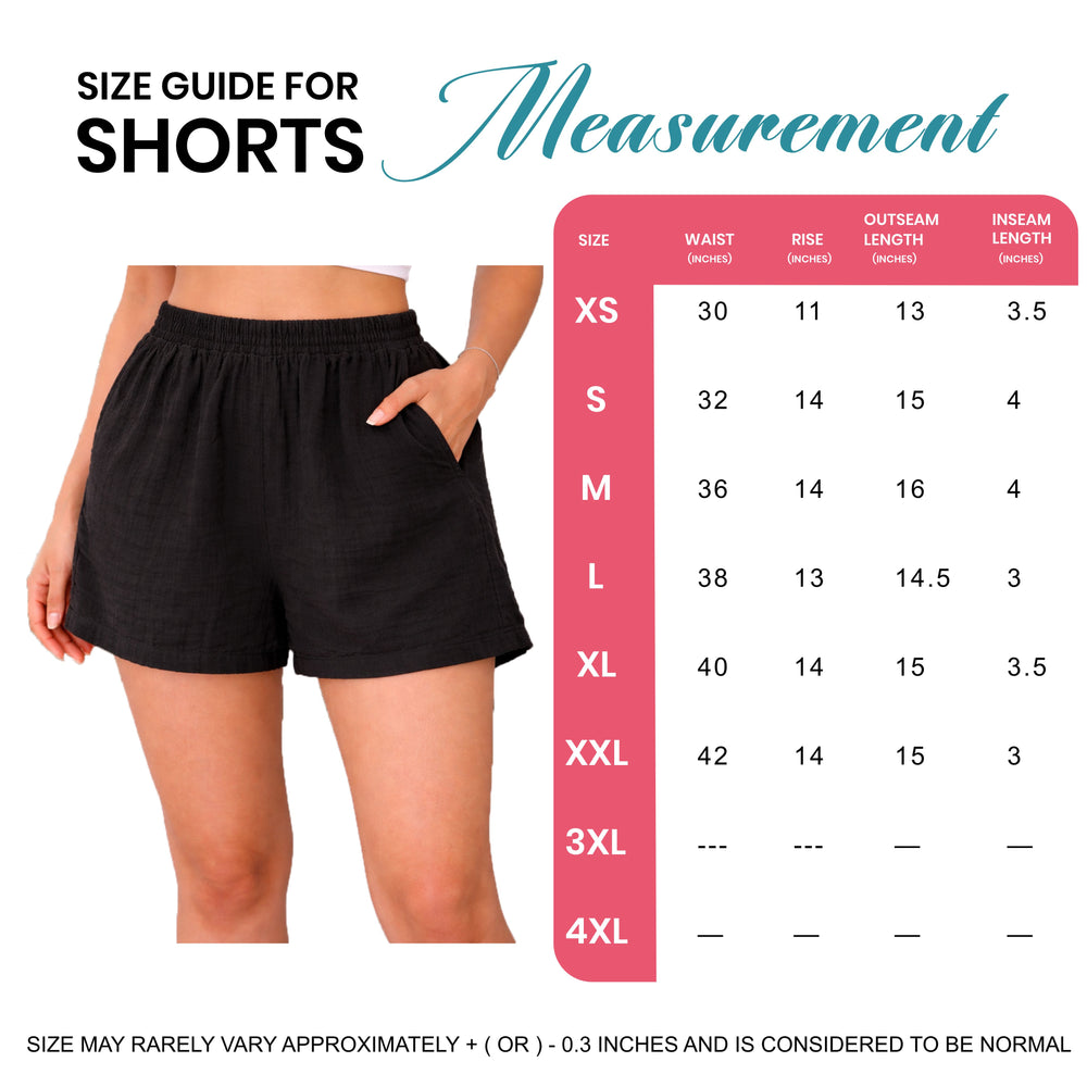Black Cotton Lounge Shorts