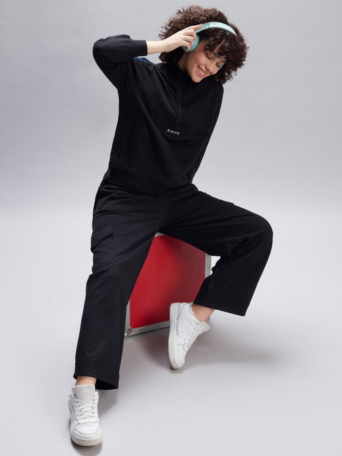 Vista Black Cargo Pants