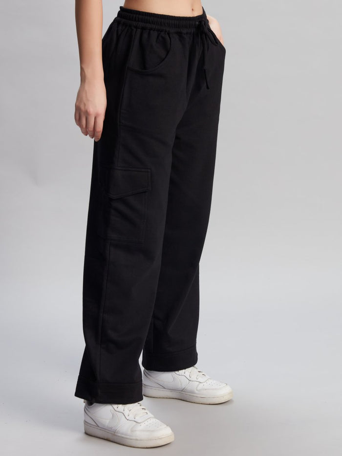 Vista Black Cargo Pants