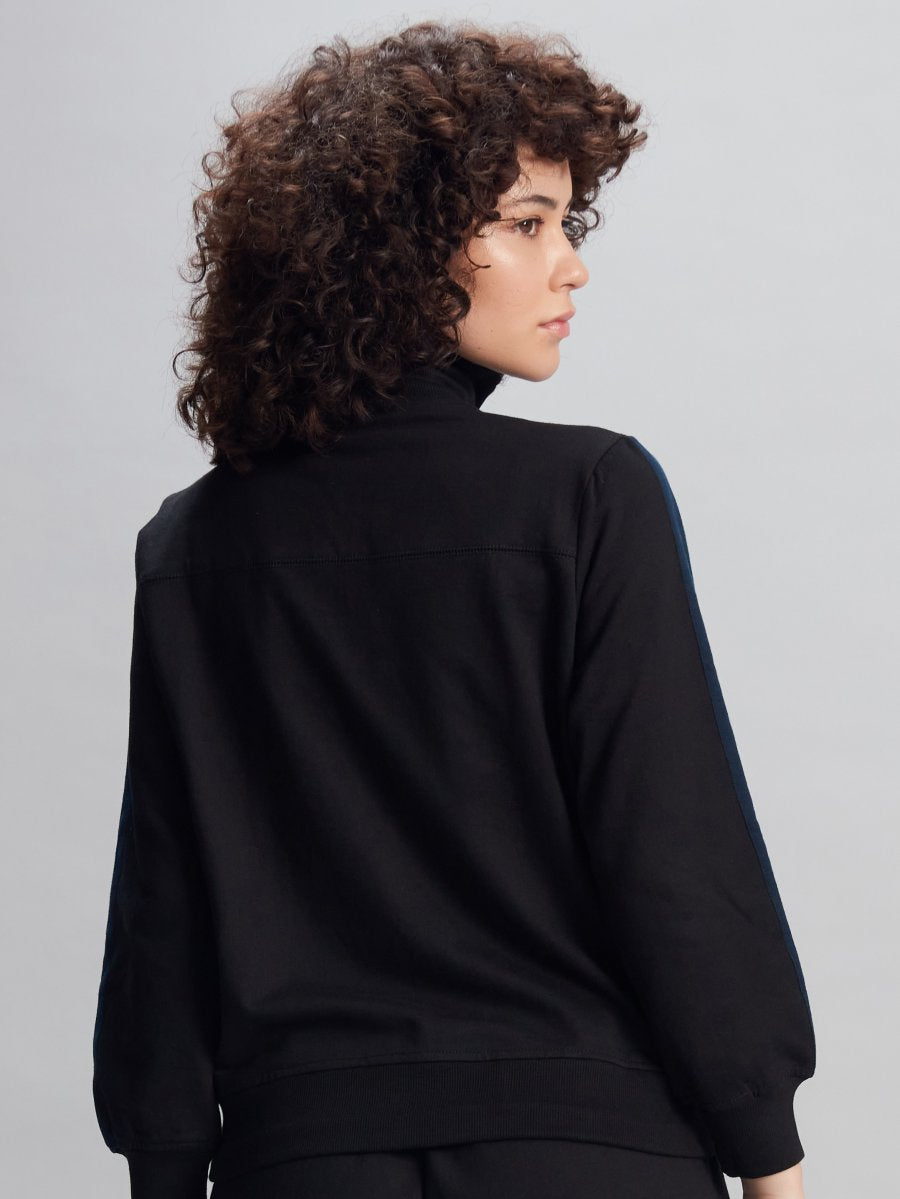 Vista Black Sweatshirt