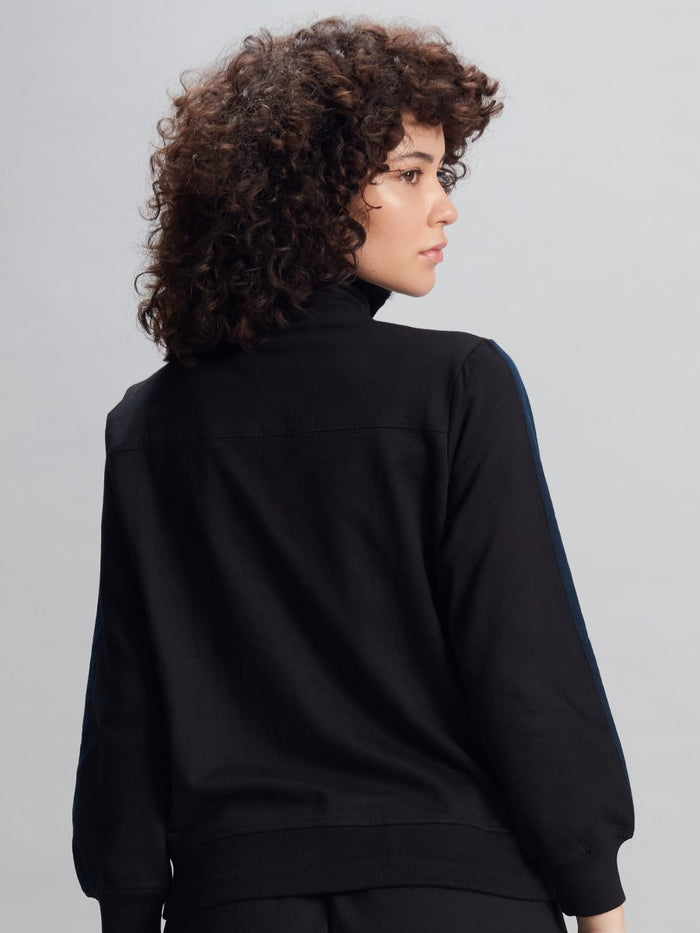 Vista Black Sweatshirt
