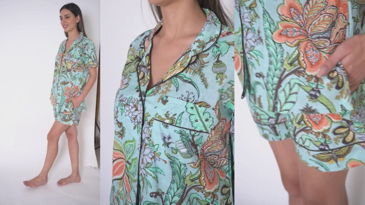 Cotton Ease Sleep Shorts Set