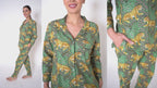 jungle Green cotton nightsuit