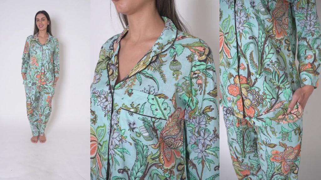 Glamour Cotton Pajama Set