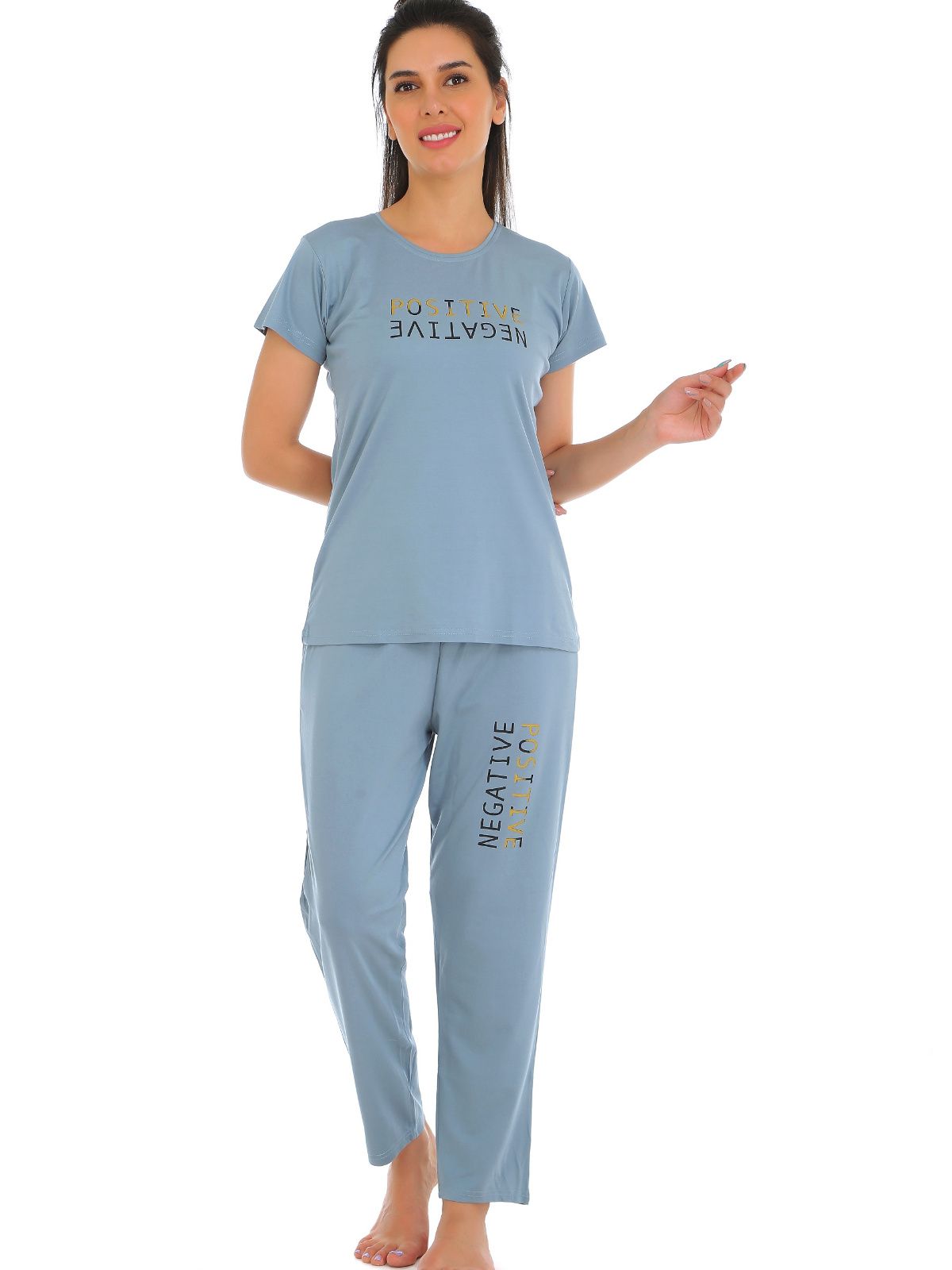 Tencel T-Shirt Pyjama Set