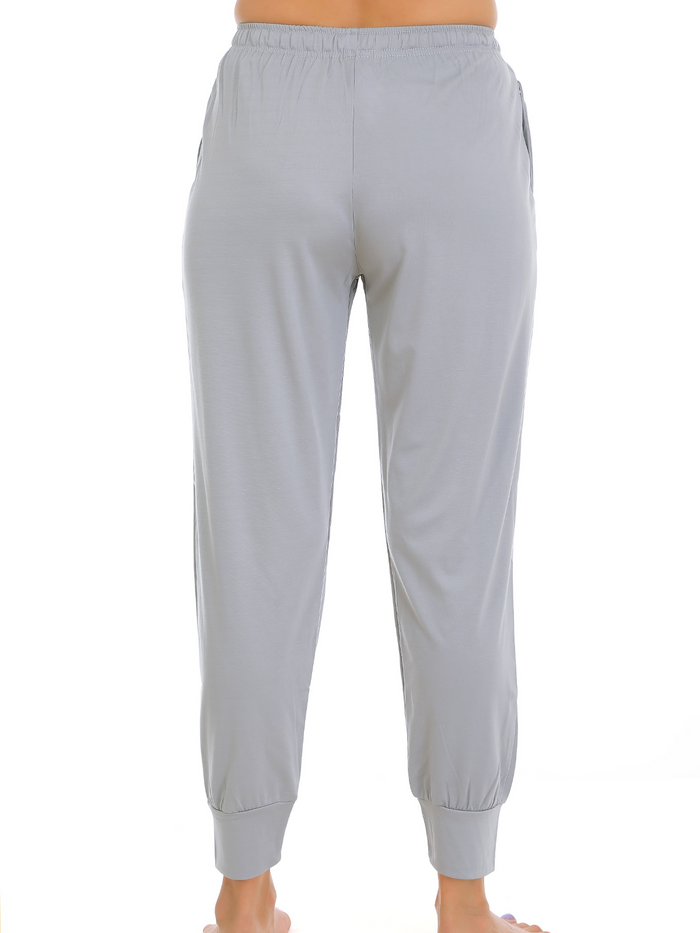 Light Grey Tencel Joggers