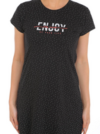 Casual Cotton Mini Nightdress