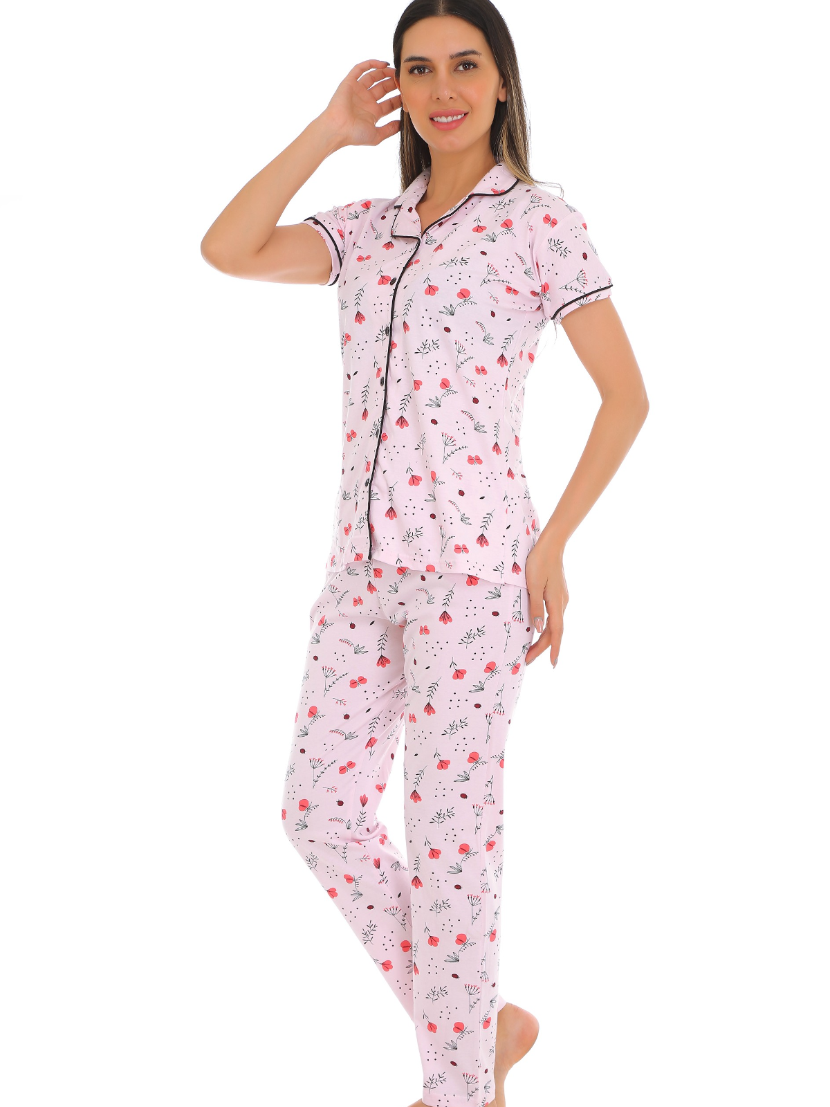 Timeless Button-Up Nightwear