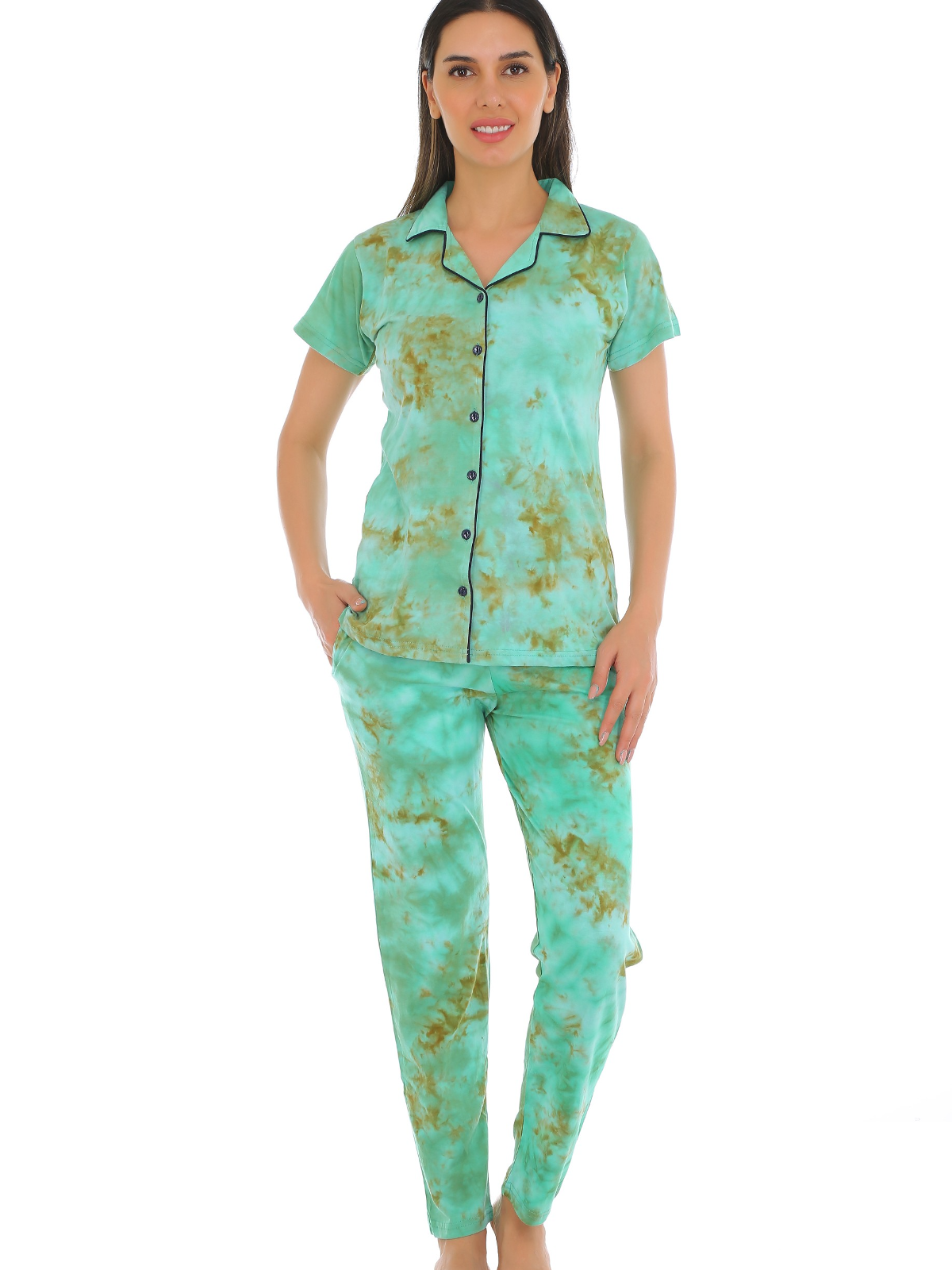 Hosiery T-Shirt Pyjama Set