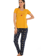 Hosiery T-Shirt Pyjama Set