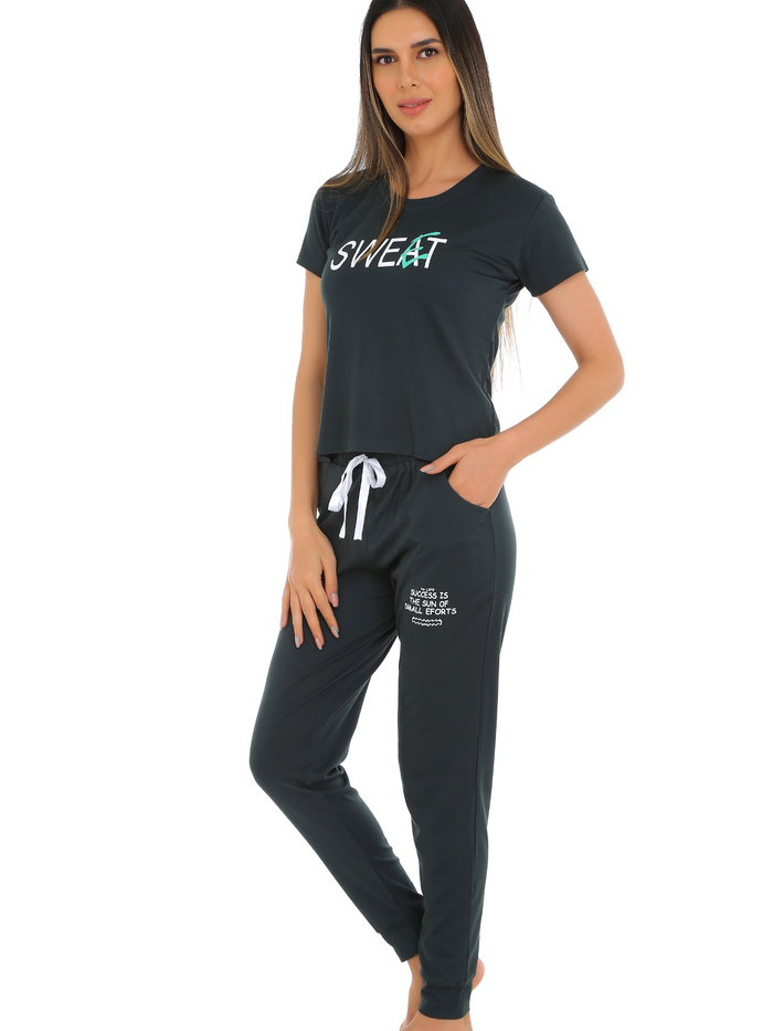 Charcoal Tencel Pajama Set