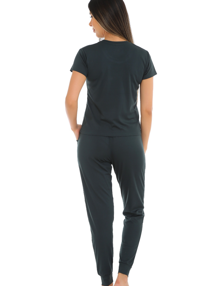 Charcoal Tencel Pajama Set