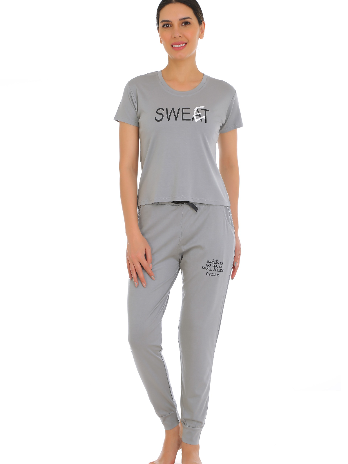 Tencel T-Shirt Pyjama Set