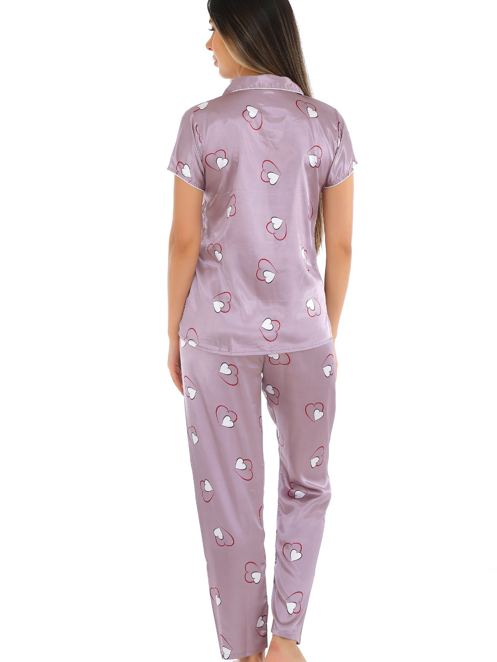 OpulentDreams Satin Pajama Set